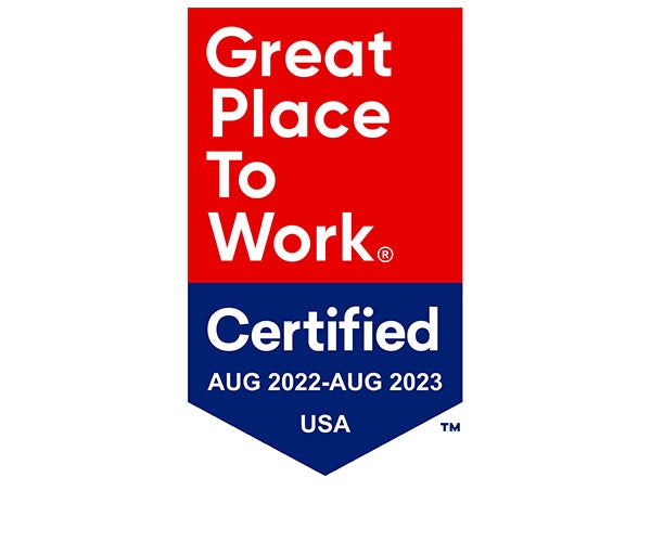 Great Place to Work Certified Badge