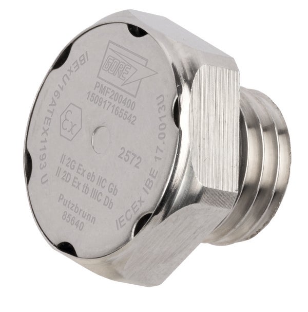 Le nouvel évent GORE® PolyVent Ex+ enrichit la gamme Protective Vents de la protection contre les explosions selon les normes IECEx et ATEX