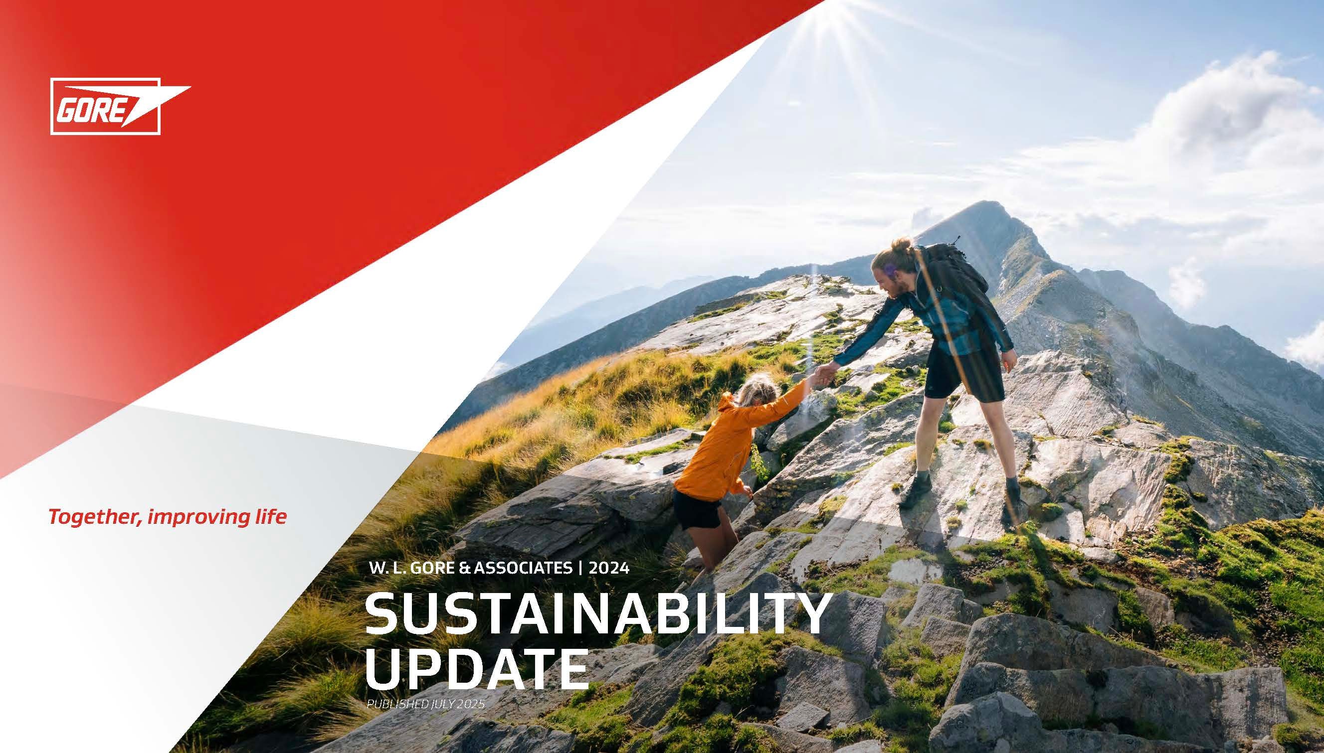 Cover page for 2024 Sustainability Report