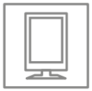 Interactive information display icon