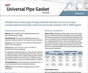 GORE® Universal Pipe Gasket (Style 800)